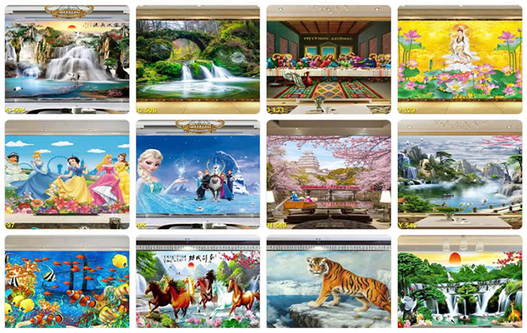 Các sản phẩm tranh 3d, được Vivid cung cấp rất đa dạng mẫu mã đẹp theo xu hướng mới